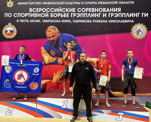 Ивановцы привезли 5 медалей с Всероссийских соревнований по грэпплингу